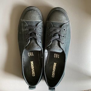 Converse Chuck Taylor All Star Ballet Lace Slip-black Monochrome